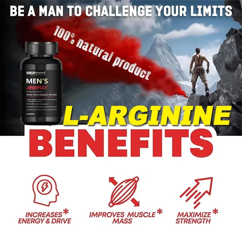 L-Arginine Supplement for Performance and Muscle Strength